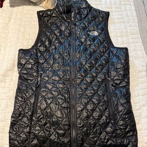 North Face quilted vest